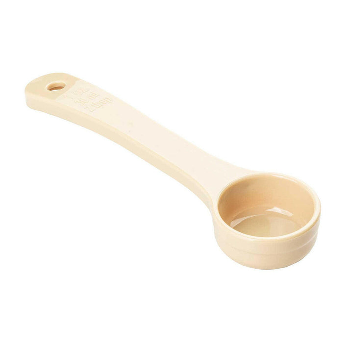 Tablecraft 1 oz Portion Short Handle Solid Spoon