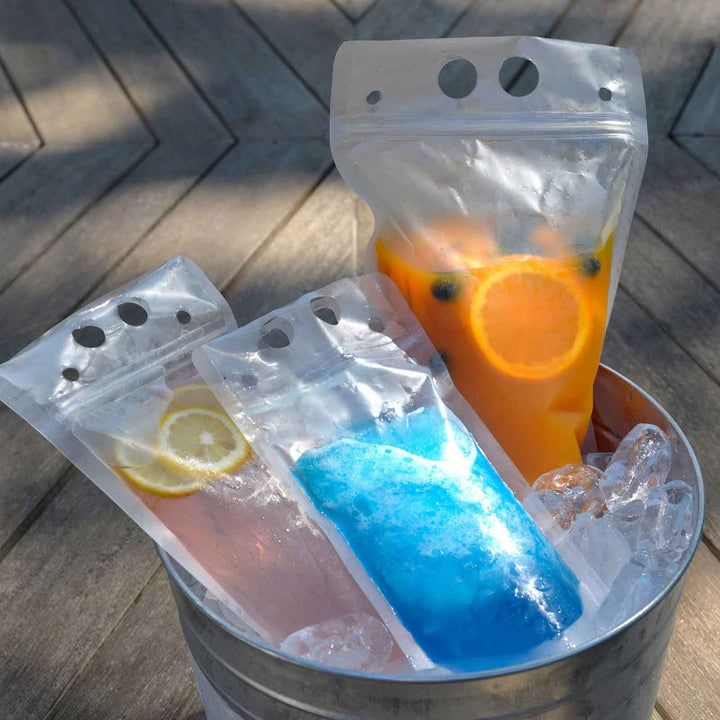 Tablecraft 10681 10 Oz To-Go Beverage Pouch Tablecraft