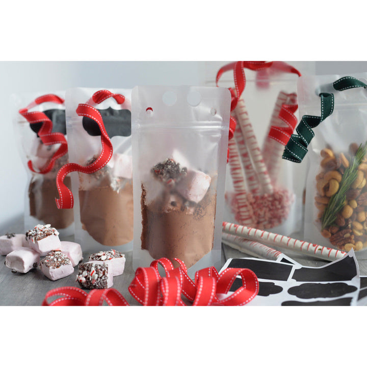 Tablecraft 10681 10 Oz To-Go Beverage Pouch Tablecraft