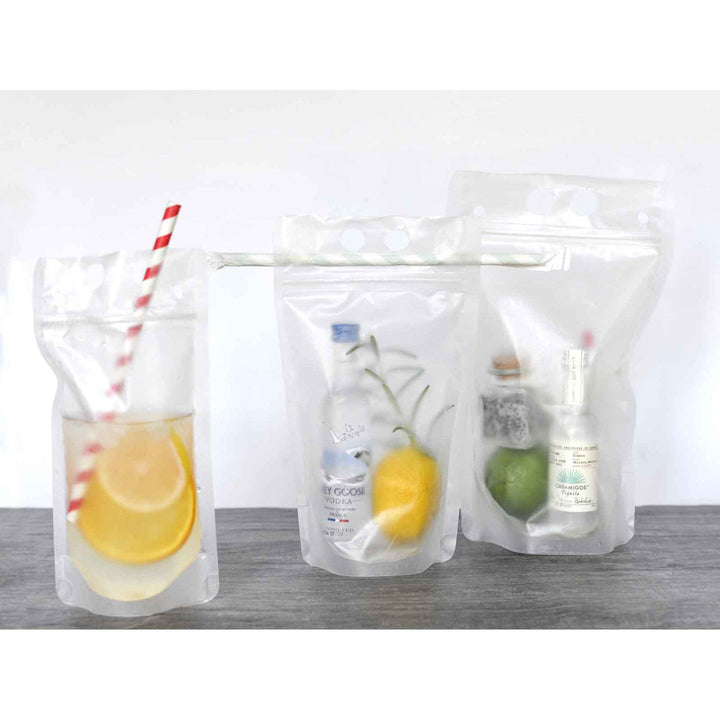 Tablecraft 10682 16 Oz To-Go Beverage Pouch Tablecraft
