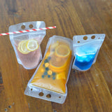 Tablecraft 10683 32 oz To-Go Beverage Pouch