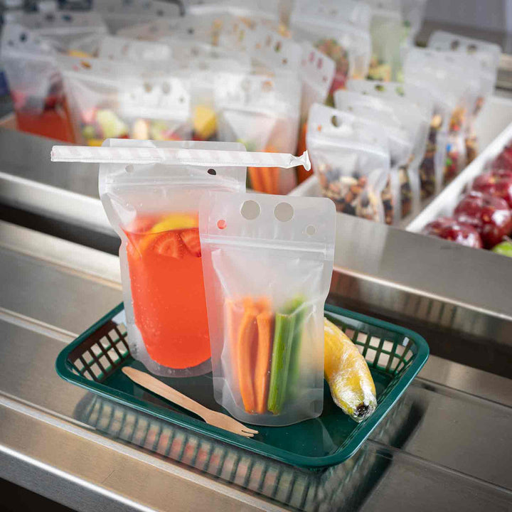 Tablecraft 10683 32 Oz To-Go Beverage Pouch