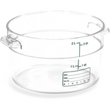 Carlisle 2 Qt Round Clear Container Storplus (10763-07)