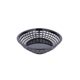 Tablecraft 1084BK 11.75" X 8-7/8" Oval Black Jumbo Basket