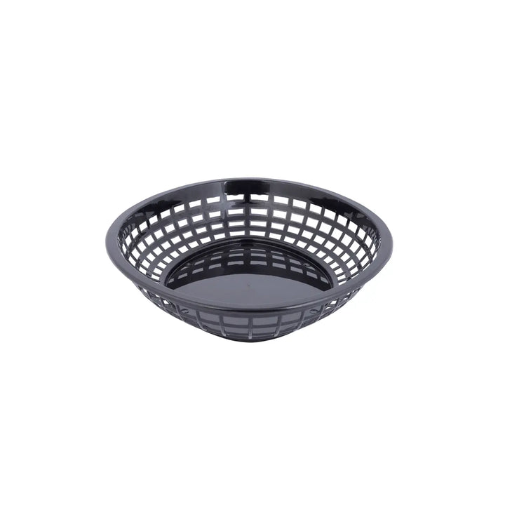 Tablecraft 1084BK 11.75" X 8-7/8" Oval Black Jumbo Basket Tablecraft