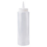 Tablecraft 108C 8 Oz Clear Squeeze Bottle