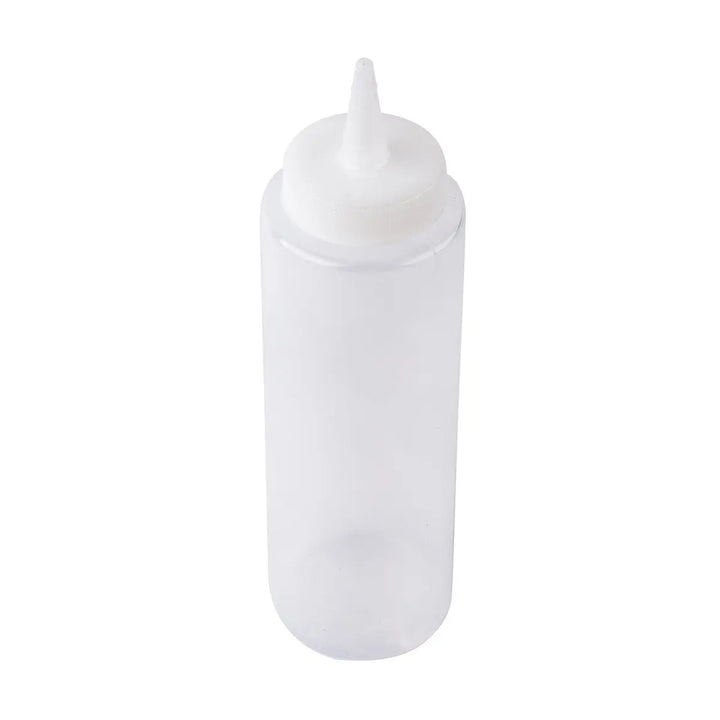 Tablecraft 108C 8 Oz Clear Squeeze Bottle Tablecraft