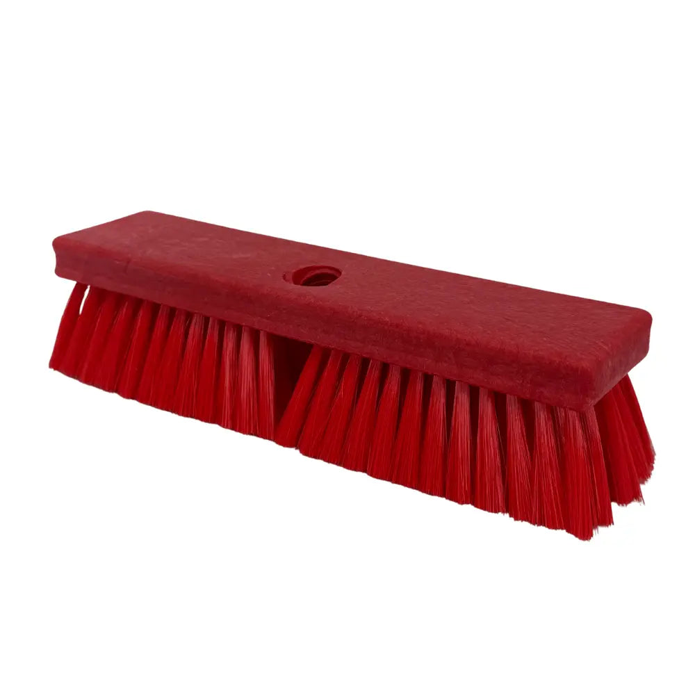 Nexstep 10 Inch Red Deck Scrub Brush Commercial