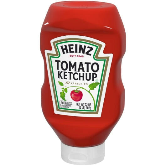 Heinz 32 oz Tomato Ketchup (Upside Down Plastic Bottle) Heinz