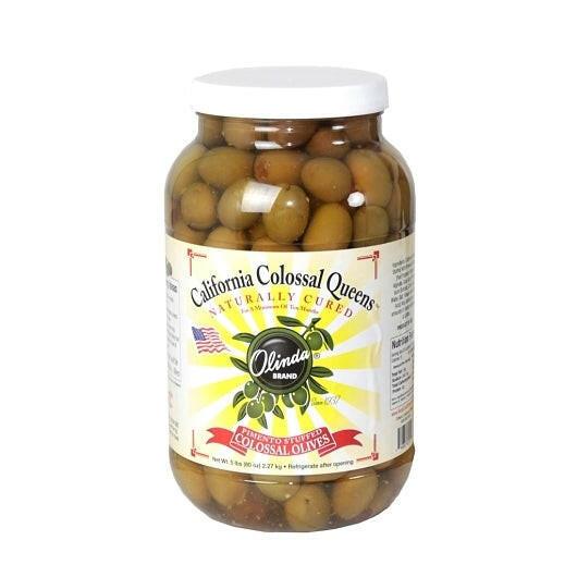 Olinda California Colossal Queen Stuffed Olives Gallon Olinda