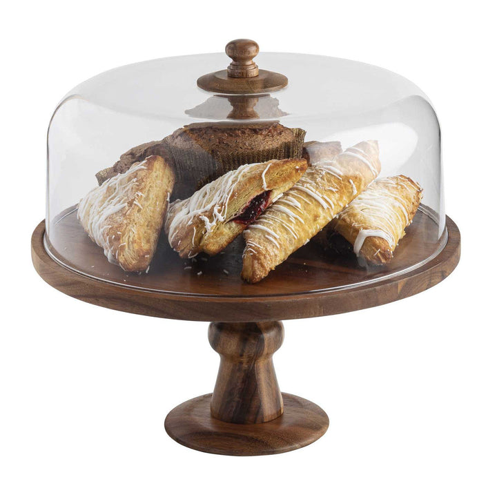 Tablecraft 11443 Acrylic 11.875 Inches Dome for Acacia Cake Stand Tablecraft