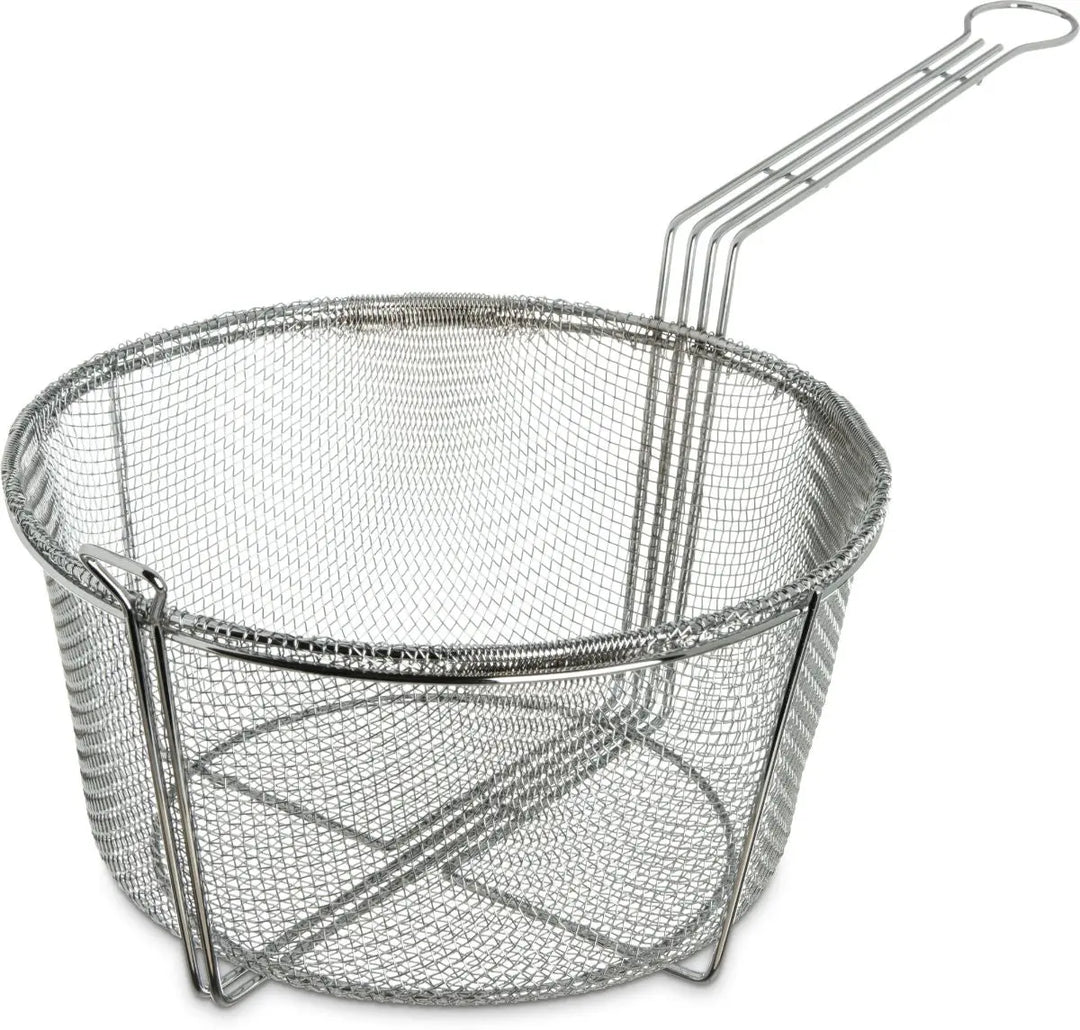 Carlisle 11.5" Fryer Basket Round 6 Mesh (601002) Carlisle