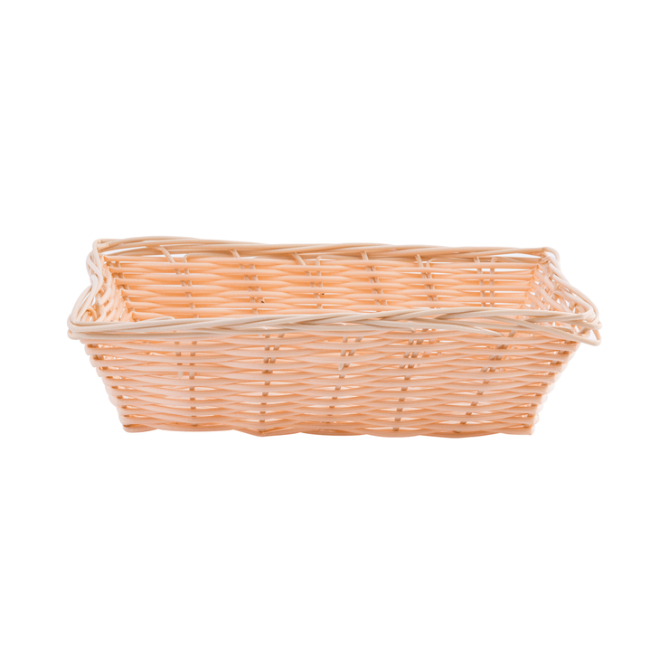 Tablecraft 1172W 9"X6"X2.5" Rectangular Natural Handmade Basket