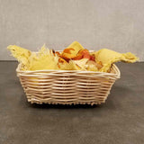 Tablecraft 1172W 9"X6"X2.5" Rectangular Natural Handmade Basket