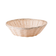 Tablecraft 1175W 8.5" Round Natural Handmade Basket