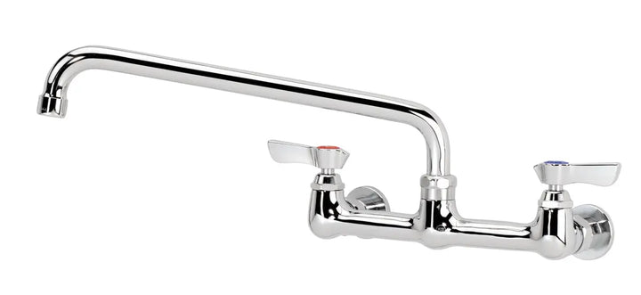 Krowne 12-812L 8" HD Wall Faucet With 12" Spout Krowne
