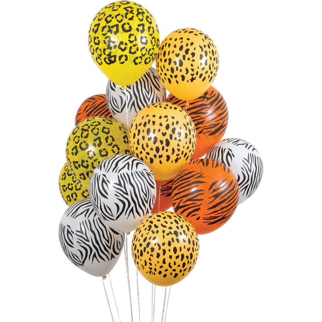 12" Animal Print Balloons