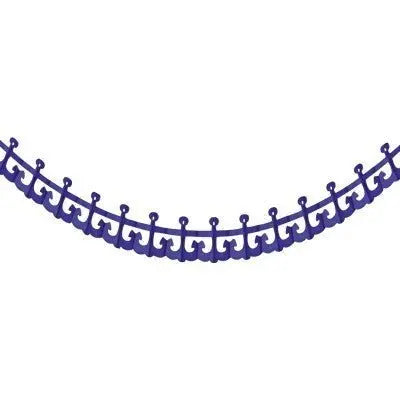 Beistle 12' Dark Blue Anchor Garland Beistle