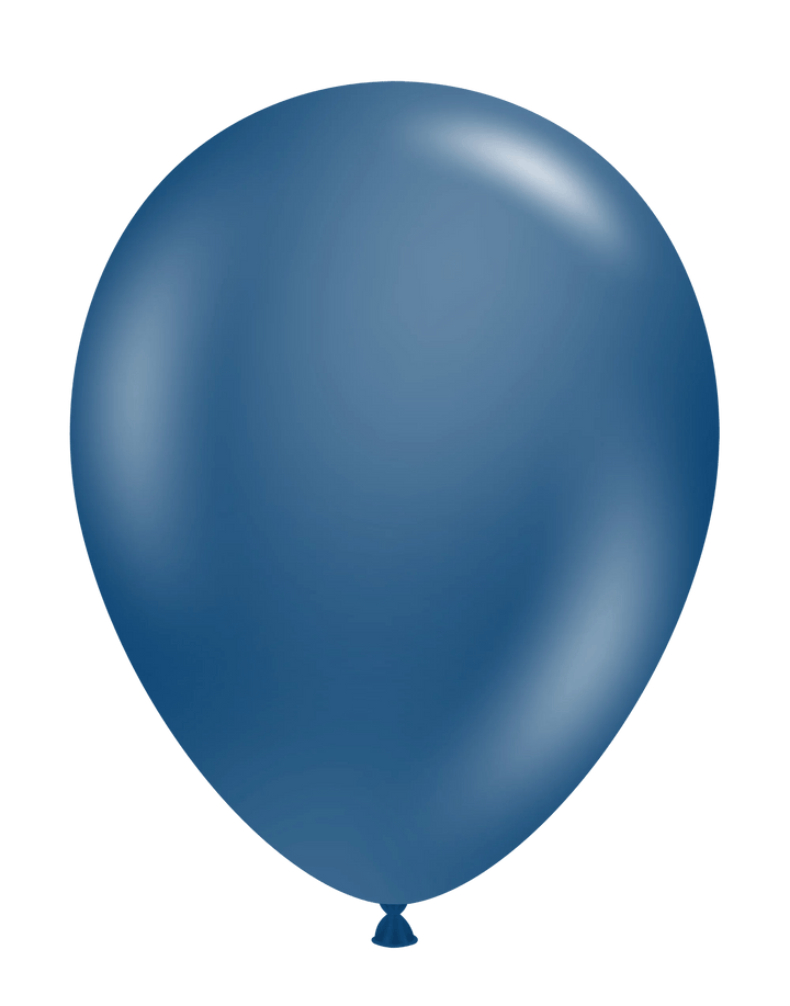 12" Navy Blue Balloons