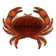 Beistle 12" Tissue Crab Decoration