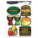 Beistle 12" X 17" Happy Kwanzaa Window Clings