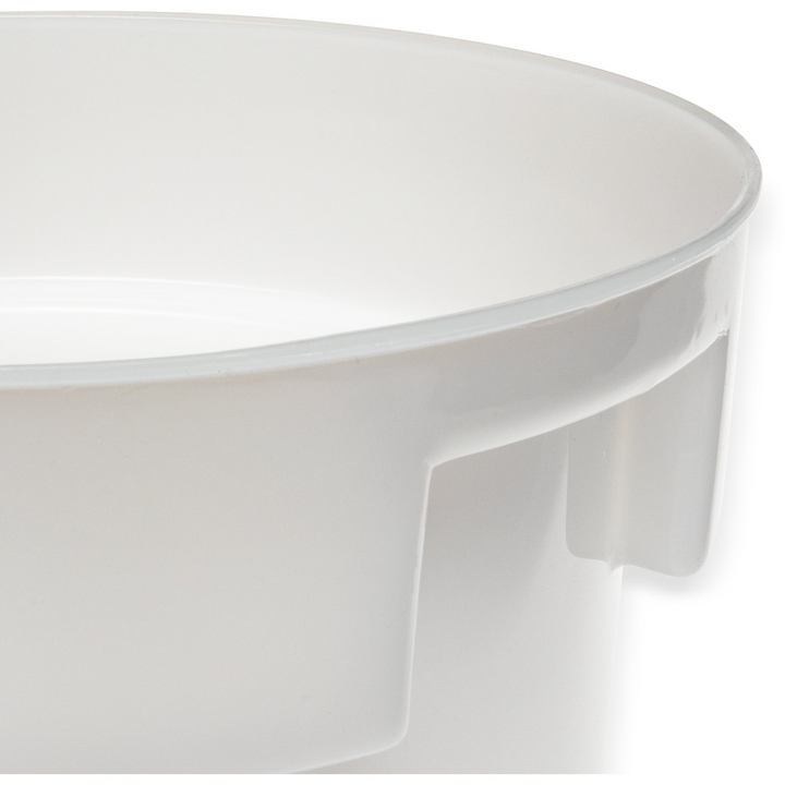 Carlisle 120002 Bains Marie 12 Qt Round Container White
