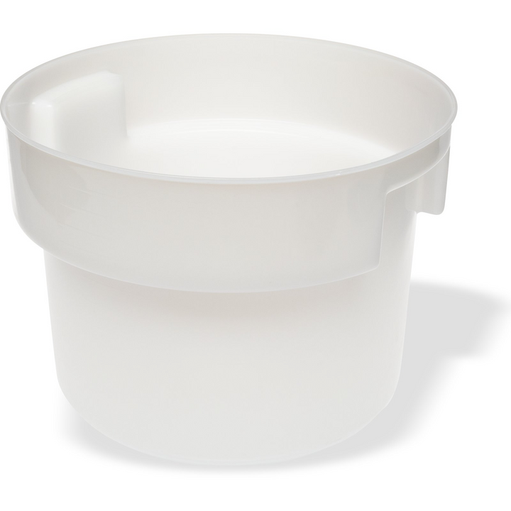 Carlisle 120002 Bains Marie 12 Qt Round Container White