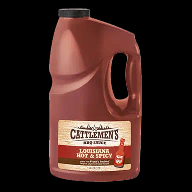 Cattlemen's Louisiana Hot and Spicy Barbecue Sauce Gallon