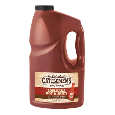 Cattlemen's Louisiana Hot and Spicy Barbecue Sauce Gallon