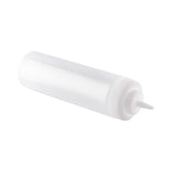 Tablecraft 12463C 24 Oz Natural Wide Mouth Squeeze Dispenser