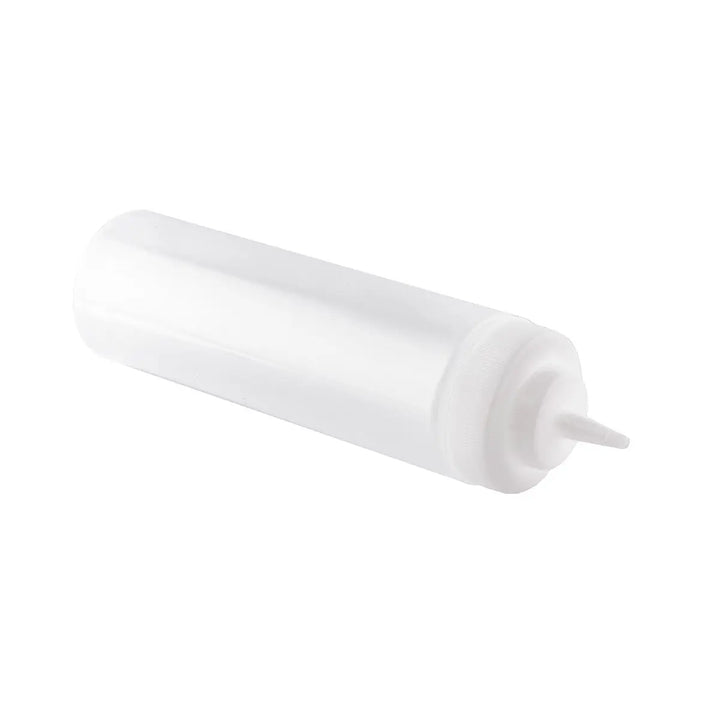Tablecraft 12463C 24 Oz Natural Wide Mouth Squeeze Dispenser
