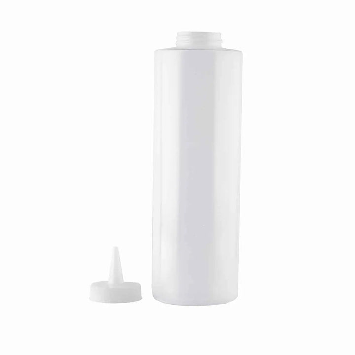 Tablecraft 124C-1 24 Oz Clear Squeeze Bottle Tablecraft