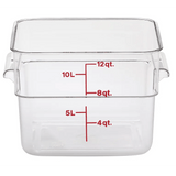Cambro 12SFSCW 12 Qt Square Container Cam-Wear