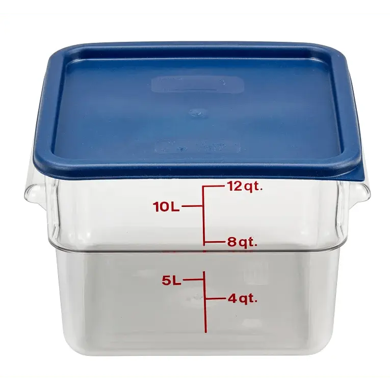 Cambro 12SFSCW 12 Qt Square Container Cam-Wear Cambro