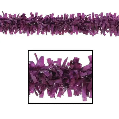 Paper Fantasies 12 Foot Burgundy Grape Garland