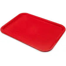 12x16 Red Fast Food Tray | Parade Plastics