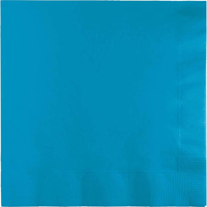 Creative Converting 13" X 13" Turquoise Luncheon Napkins Creative Converting