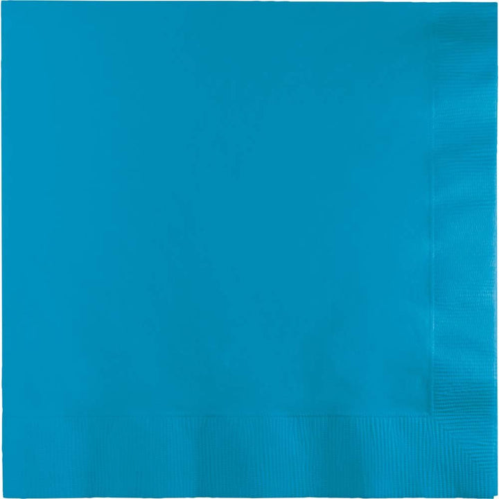 Creative Converting 13" X 13" Turquoise Luncheon Napkins Creative Converting