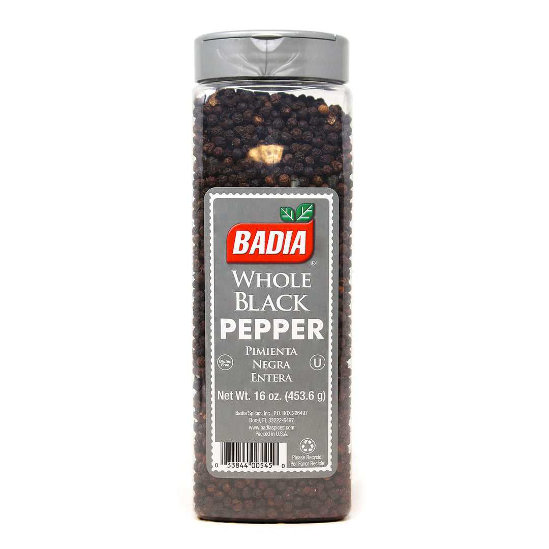 BADIA 16 oz Whole Black Pepper