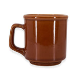 Diversified Ceramics DC123 9 oz Terracotta Beaumont Mug