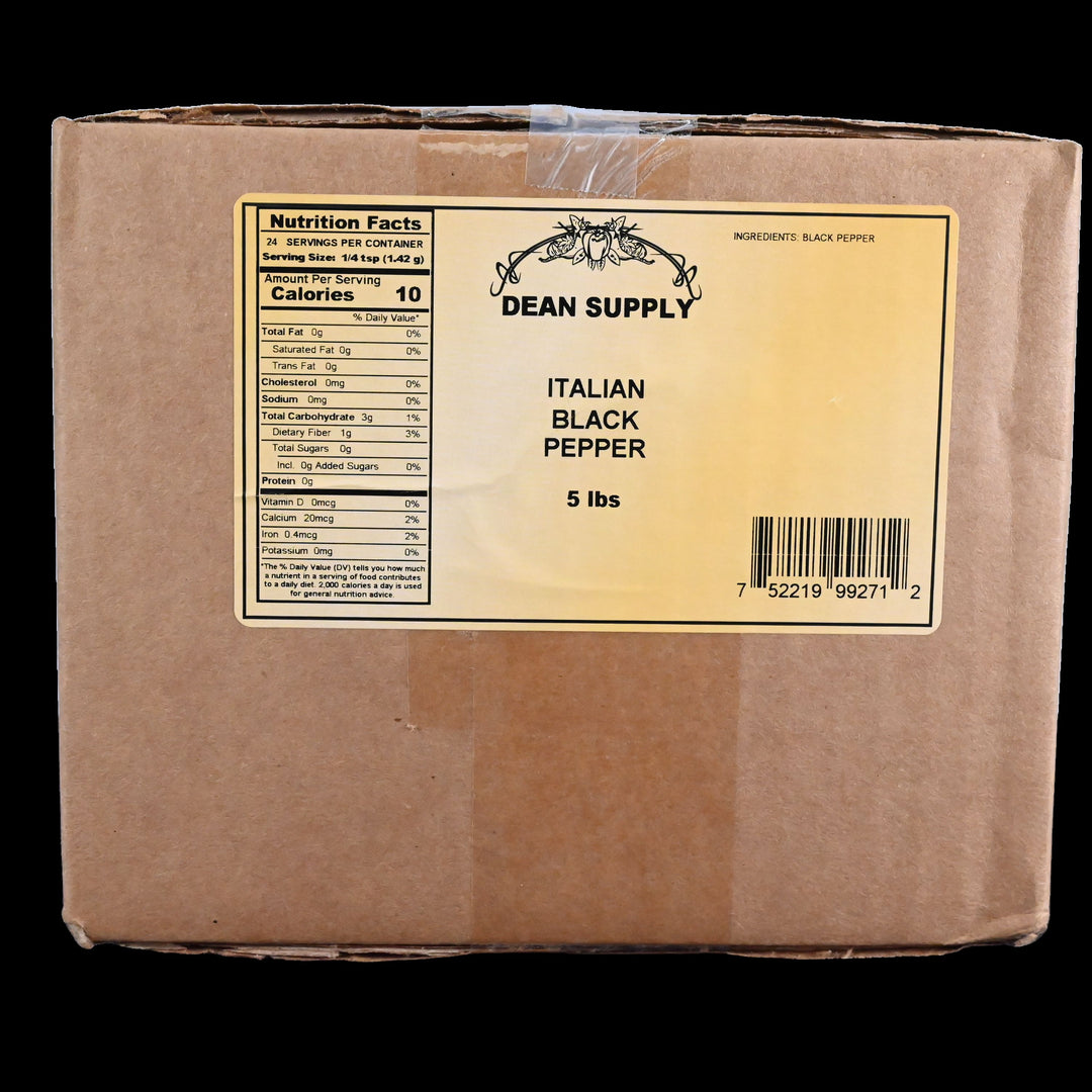 5 # Italian Grind Black Pepper
