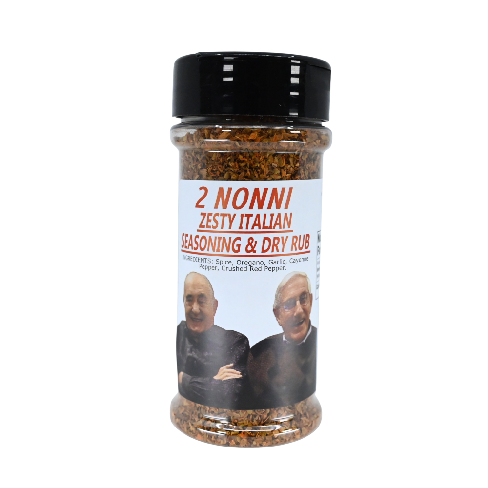 2 NONNI'S 2.5 oz Zesty Italian Seasoning