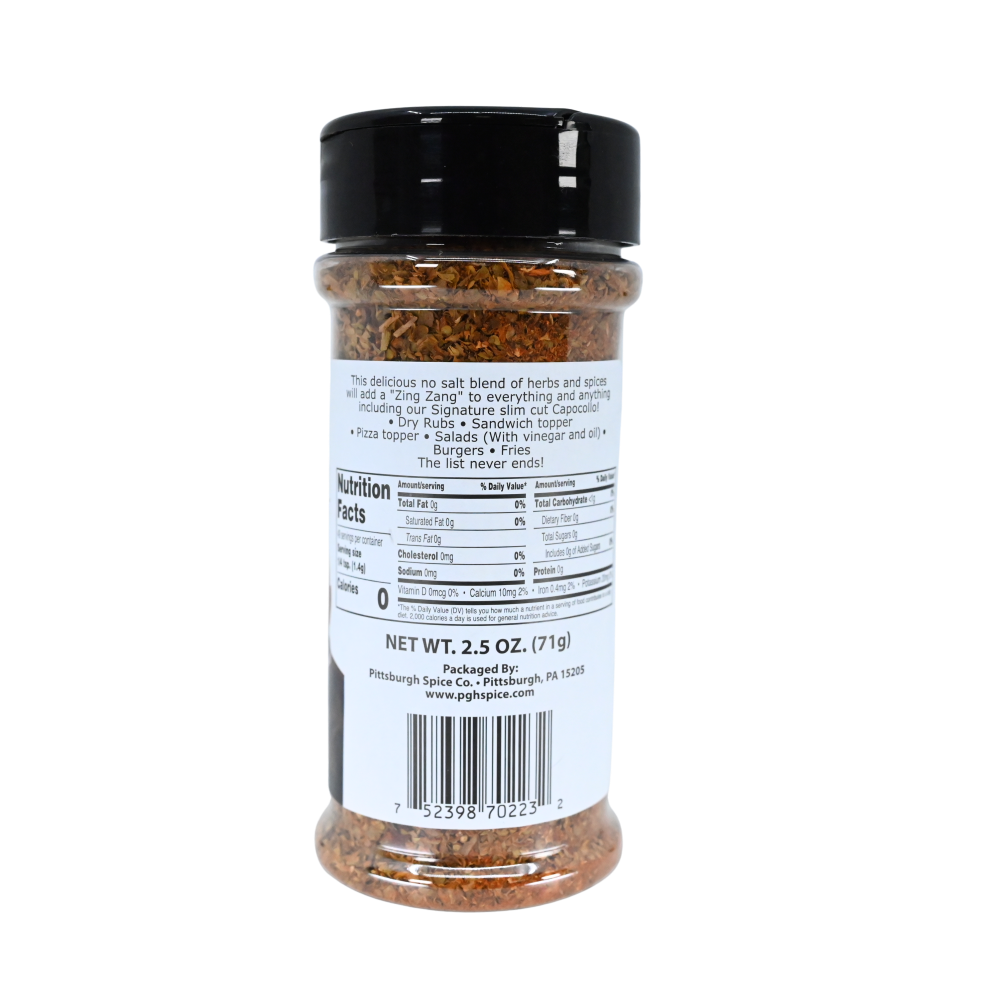 2 NONNI'S 2.5 oz Zesty Italian Seasoning