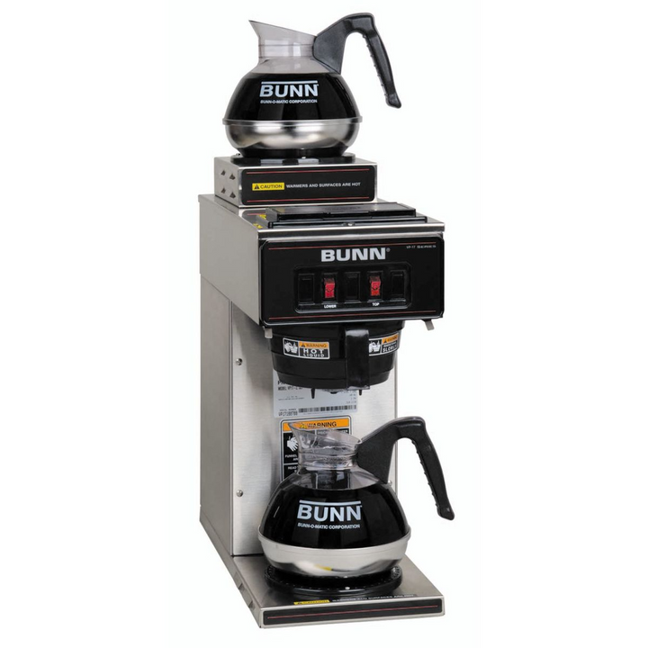 Bunn 13300.0002 VP17-2 12 Cup Pourover Coffee Brewer with 2 Warmers Bunn