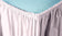 Creative Converting 14' X 29" Pink Plastic Table Skirts