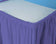 Creative Converting 14' X 29" Purple Plastic Table Skirts