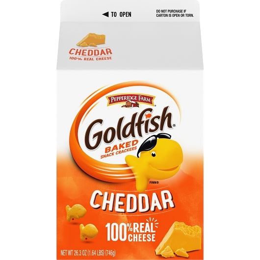 Pepperidge Farms Cheddar Goldfish Crackers 26.3 oz