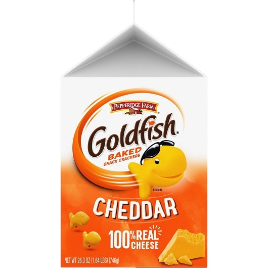 Pepperidge Farms Cheddar Goldfish Crackers 26.3 oz