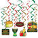 Beistle 15" - 34" Happy Kwanzaa Whirls