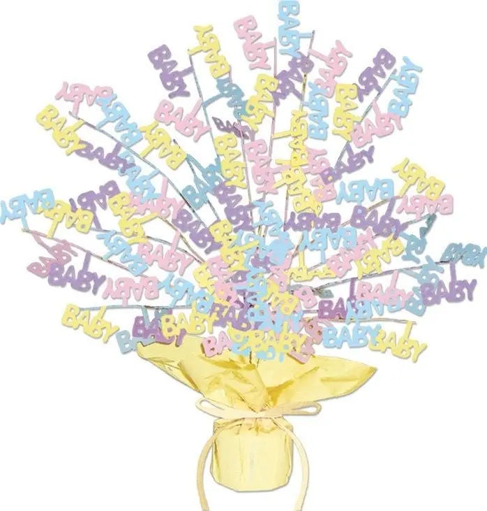 Beistle 15" Baby Shower Gleam N Burst Centerpiece (50813) Beistle